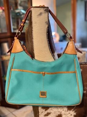 Turquoise Dooney&Bourke shoulder bag